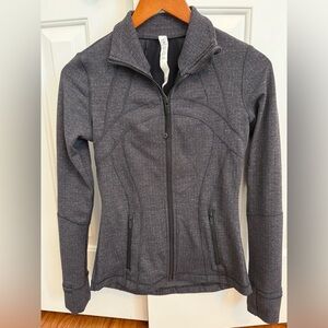 Lululemon Define Jacket Heathered Black Size 4